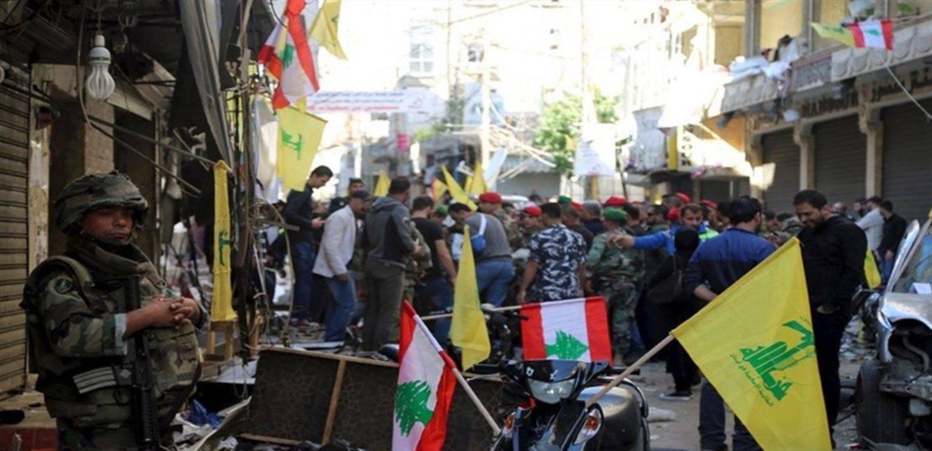 صور جديدة تظهر مدى الخراب الذي لحق بمبنى الاعلام في الضاحية
