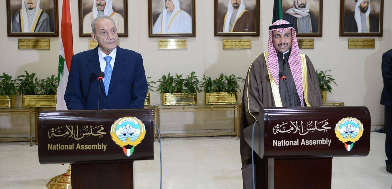 الغانم اتّصل ببرّي: الكويت تدعم لبنان في مواجهة العدوانية الإسرائيلية