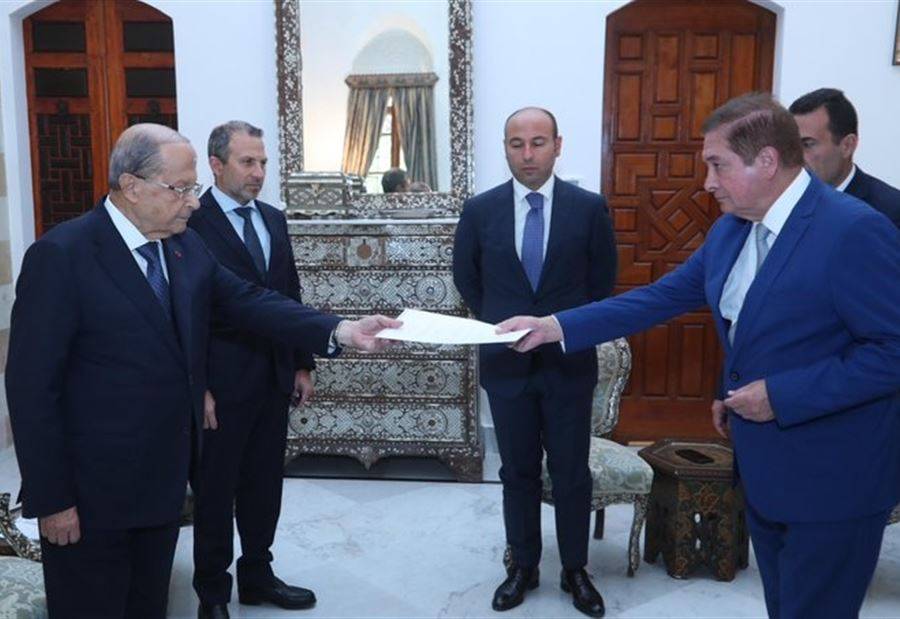 الرئيس عون يتسلم أوراق اعتماد عددٌ من السفراء