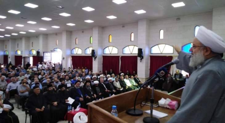 حمود: معادلة الجيش والشعب والمقاومة كافية للدفاع عن لبنان