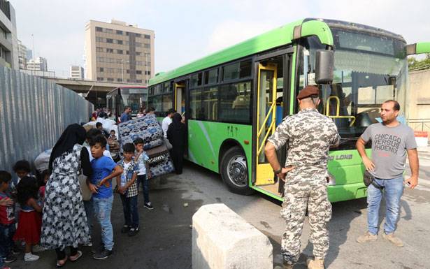 787 نــازحاً عادوا الـى سوريا