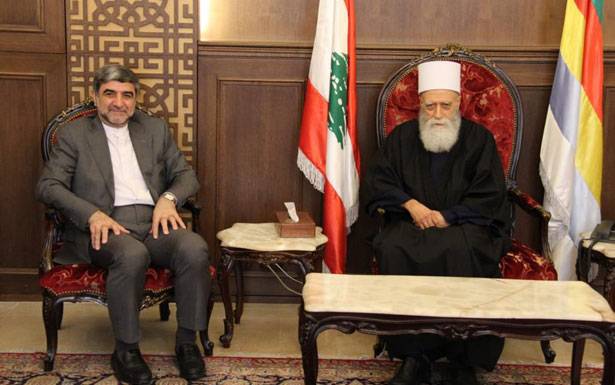 حسن التقى سفير إيران : لتوحيد الرؤية حيال الخطر الإسرائيلي