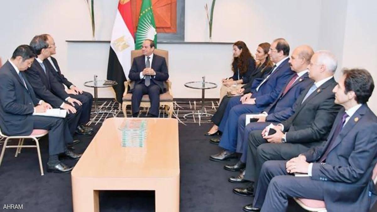 ميتسوبيشي في ضيافة السيسي: 