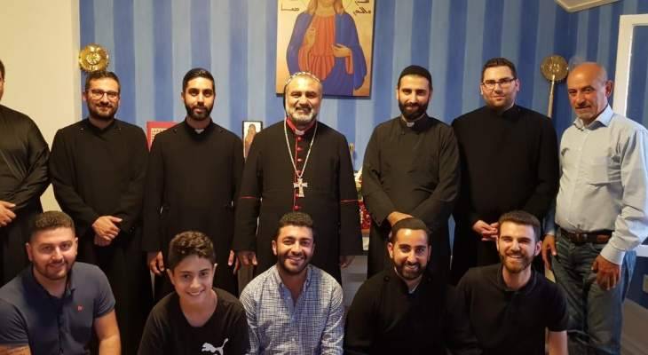 المطران بولس سفر التقى وفدا من جمعية الكتاب المقدس