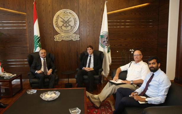 بو صعب التقى رئيس البعثة البريطانيّة