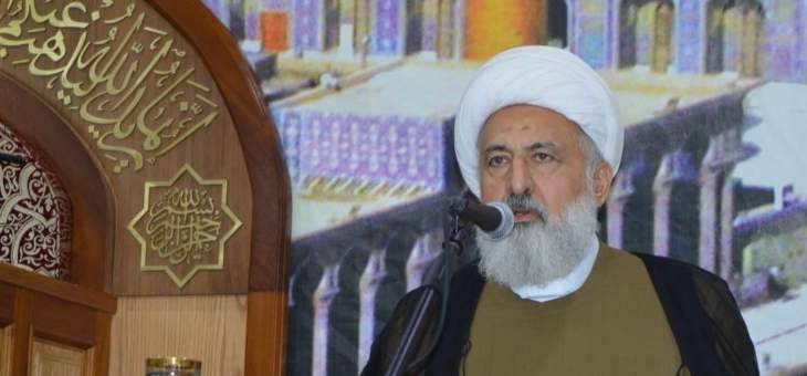 الخطيب: المعاني الكربلائية في نفوسنا وقلوبنا تجعلنا نقف في وجه العدو الاسرائيلي