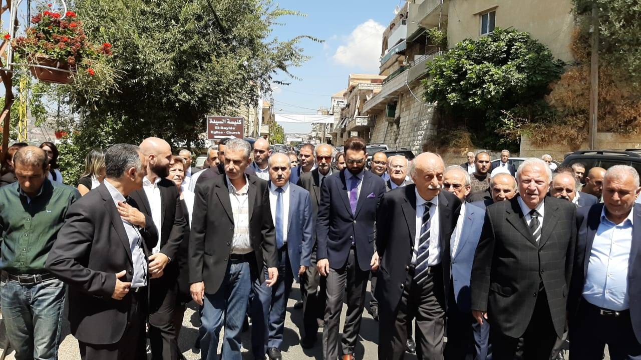 الجبـل شيّـع نـدـيم عبد الــصمد فـي عماطـور ــ الشوف