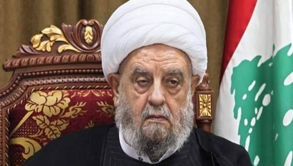 الشيخ قبلان: ندعم الجيش ونتمسك بالمعادلة التي حررت الارض