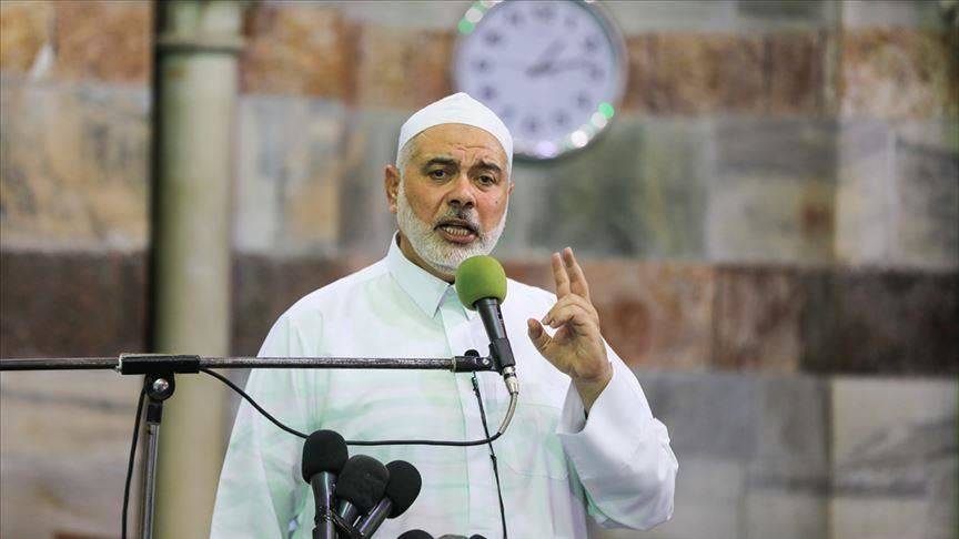 هنية: تفجيرا غزة يصبان في مصلحة إسرائيل