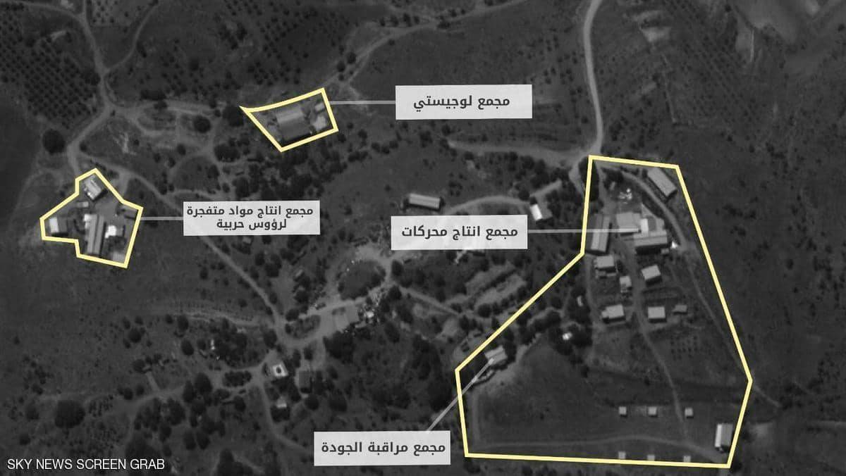 إسرائيل تنشر صورا لمصنع حزب الله للصواريخ الدقيقة في البقاع