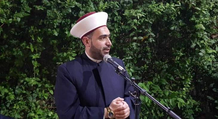 الشيخ القطان: المقاومة تسهر للدفاع عن لبنان وكل شعب لبنان