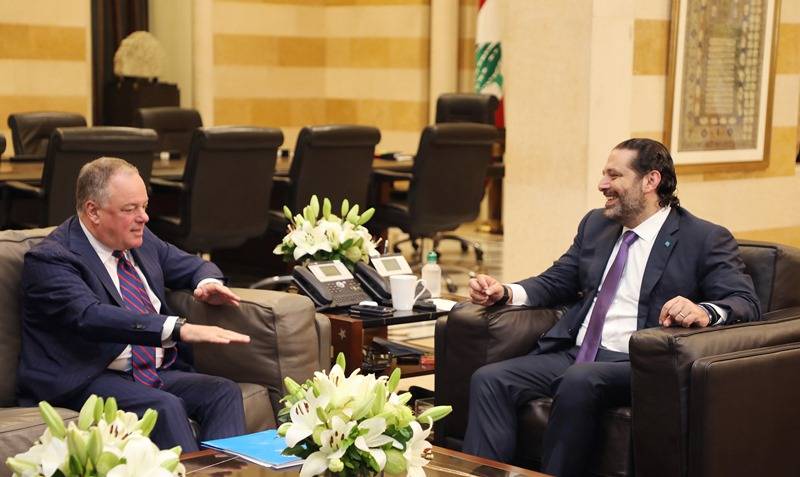 الحريري عرض مع دل كول الوضع جنوبا