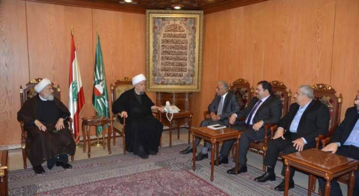 عبد الامير قبلان: القضية الفلسطينية قضية العرب والمسلمين