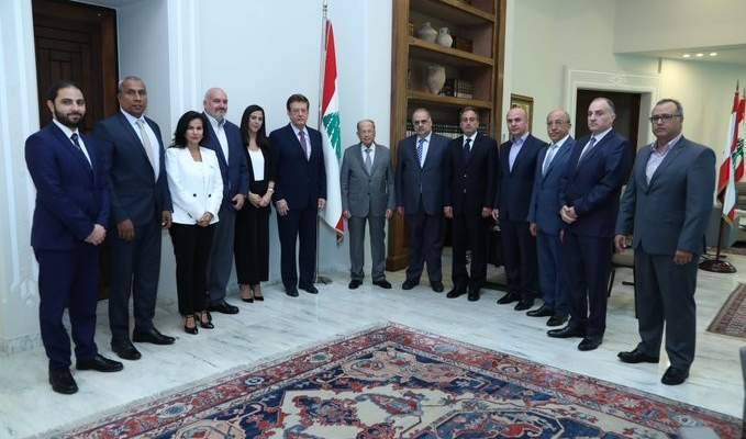 الرئيس عون عرض مع هارون واقع القطاع الإستشفائي