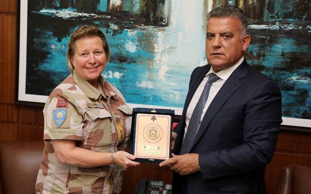 رئيسة أركان هيئة مُراقبة الهدنة بحثت أوضاع الجنوب مع ابراهيم وعثمان