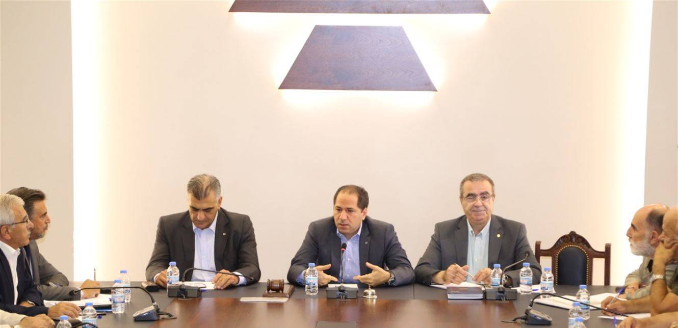 لقاء في بيت الكتائب: لتضامن الفاعليات النقابية والعمالية لمواجهة المرحلة المقبلة