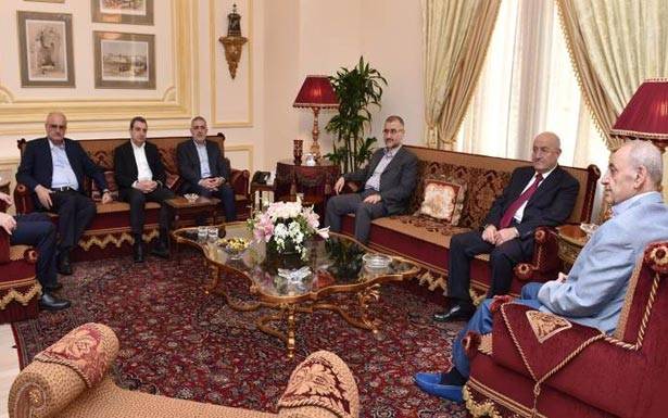 بري يجمع حزب الله والاشتراكي في اول لقاء بعد احداث الجبل