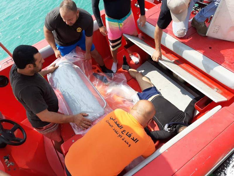 إنتشال جثة مواطن على شاطىء المنصف