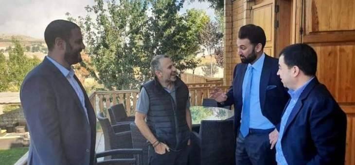 ماذا قال تيمور جنبلاط عن لقائه مع باسيل؟