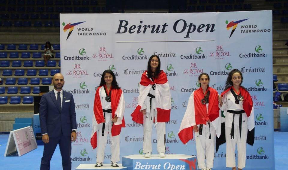 بطولة بيروت المفتوحة في التايكواندو
ميداليات مـلوّنــة بالجملة لـلبـنــان والنـتائج الـــكــاملة لــليومين الأول والثانـي