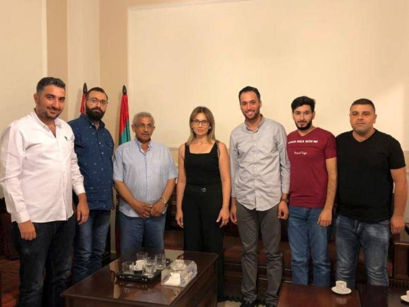 سعد عرض ووفد رؤساء الأقسام في مستشفى صيدا الحكومي خطتهم للنهوض بالمستشفى
