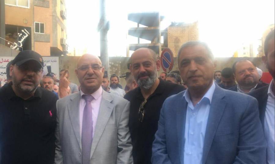 قفة احتجاجية للأسرى المحررين طالبت بتوقيف عامر الفاخوري
