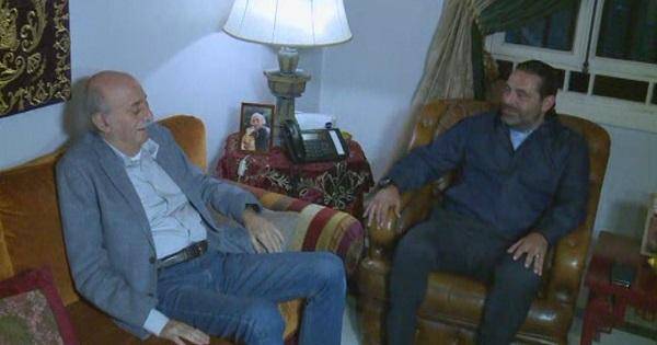 الحريري يلتقي جنبلاط في كليمنصو