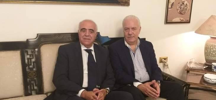 القصيفي زار رئيس مجلس القضاء الأعلى مهنئا: الصحافة والقضاء لا  يتناقضان