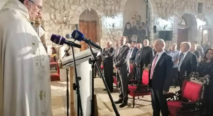 المطران رحمة: علينا أن نتوحد صفا واحدا لإنقاذ لبنان قبل فوات الأوان
