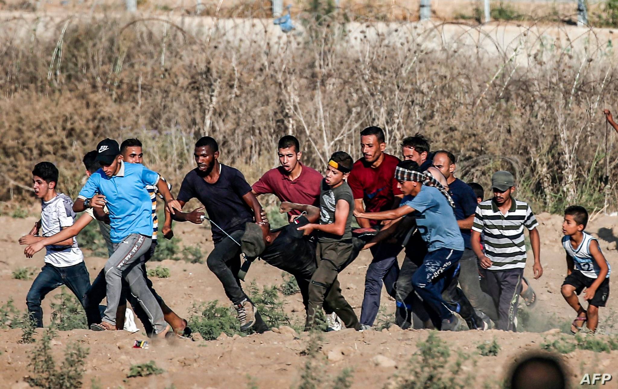 إصابة 46 فلسطينياً برصاص الاحتلال