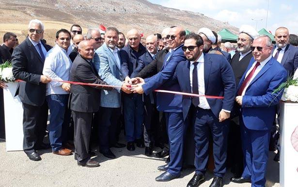 خليل وفنيانوس دشّنا أوتوستراد الإمام الصدر : لـــن نسمــح بتعكير إنجازات المقاومة