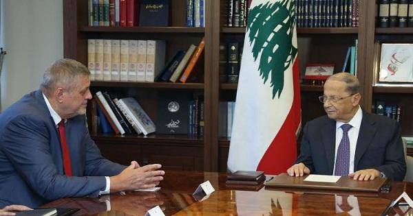 كوبيتش بعد لقائه عون: نهنئه على إنشاء أكاديمية الانسان في لبنان