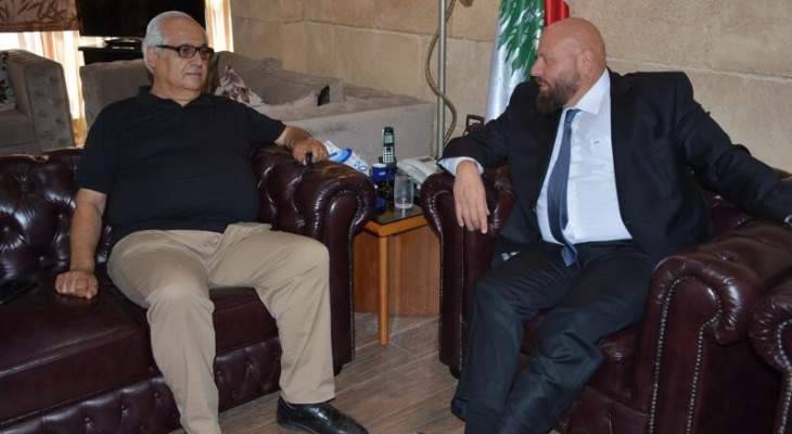 الشامي زار نهرا شاكرا تهنئته لتعيينه عضوا في المجلس الدستوري