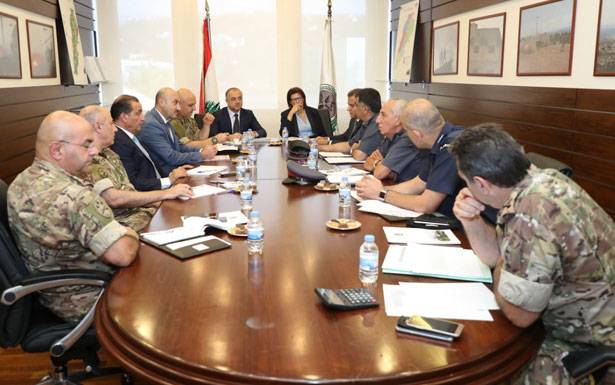 إجتماع ضمّ بو صعب والحسن وقيادات أمنيّة تداول التدبير رقم 3