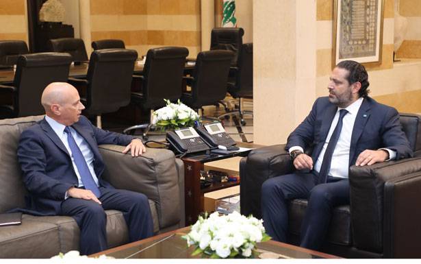 ماروتي: استكملتُ مع الحريري ما بحثه مع نظيره البريطاني فيما خص «سيدر»