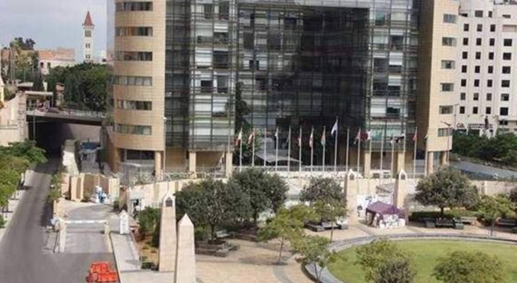 فتح طريق الاسكوا في وسط بيروت