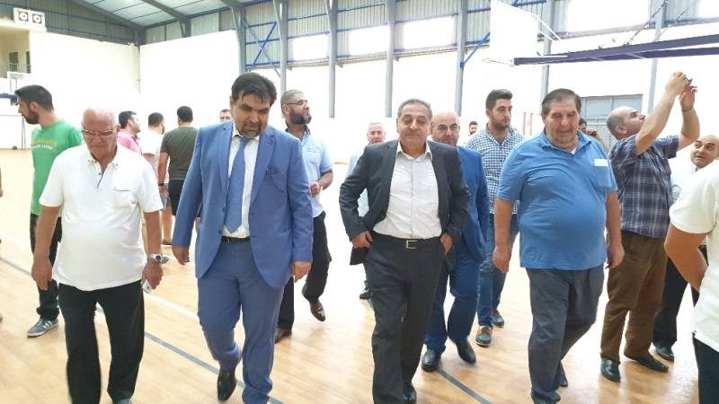 خيامي جال في عكار وحضر مباراة بين منتخب لبنان ونادي الحماس: لتأسيس أندية رياضية ودعمها