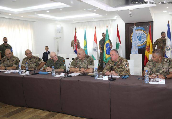قائد الجيش زار قيادتي القطاعين الشرقي والغربي في اليونيفيل: لتعزيز التعاون والتنسيق لتطوير الخبرات والمهارات العسكرية