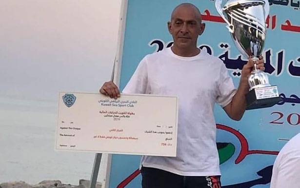 جيت سكي: اللبناني محمود عيتاني ثانياً في بطولة الكويت