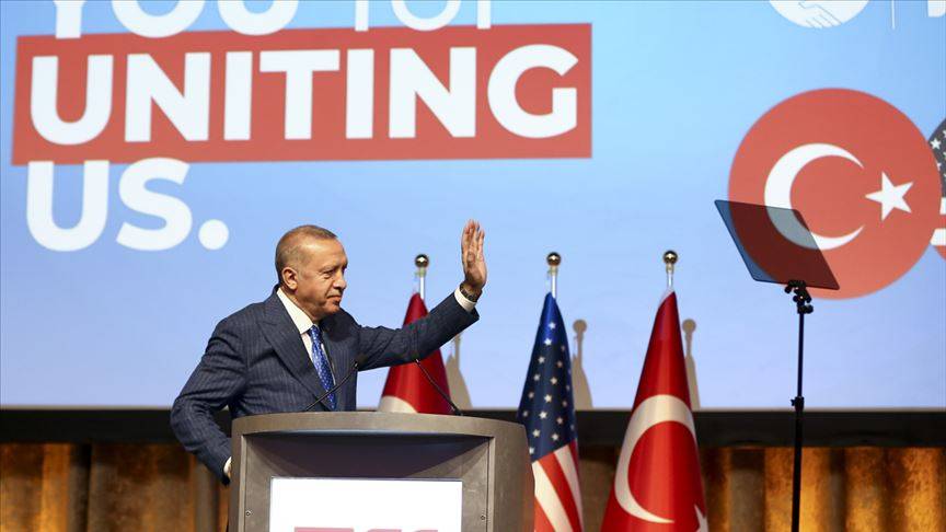 أردوغان يستقبل وفد حركة اليهود المناهضين للصهيونية في نيويورك