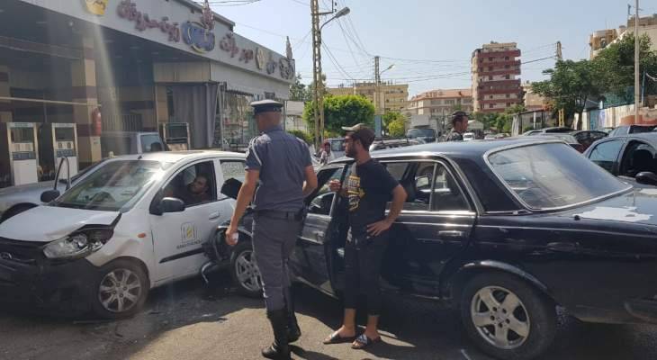 تسرب مادة المازوت على طريق مرجعيون كفرتبنيت يتسبب بحادث سير