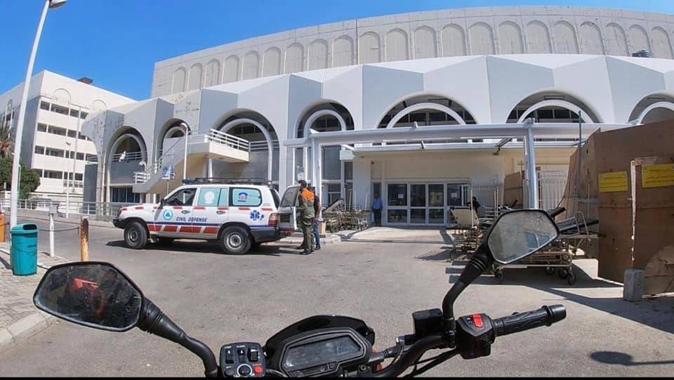 سقوط طفل على صخور الروشة