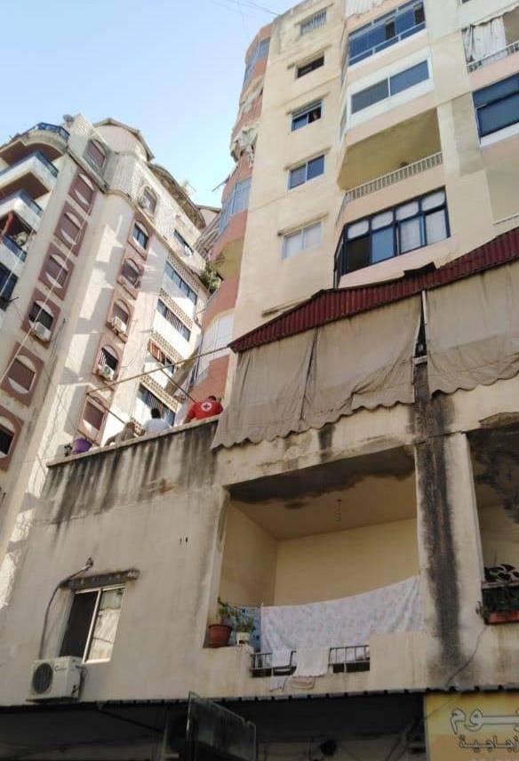 وفاة مواطن اثر سقوطه من شرفة منزله في صيدا
