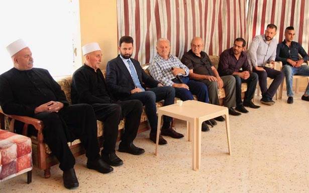 تيمور جنبلاط جال في الشوف وعزّى بالنائب السابق جورج نعمة