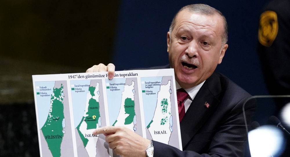 هنية يعلق على رفع أردوغان خارطة فلسطين التاريخية في الأمم المتحدة