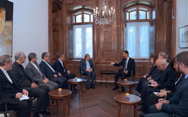 الأسد : التنسيق السوري الإيراني الروسي أنجز اللجنة الدستورية