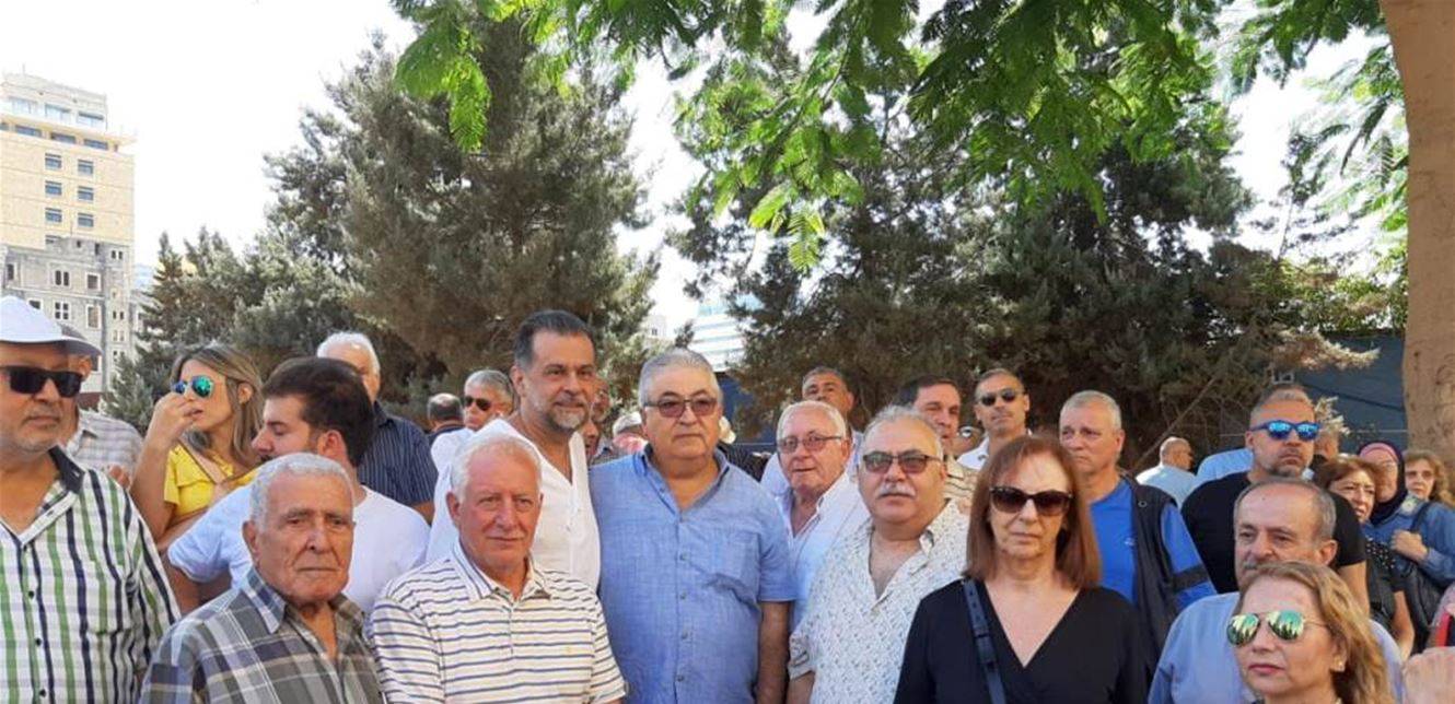 اعتصام للجنة الدفاع عن المستأجرين لوقف العمل بالقانون الجديد