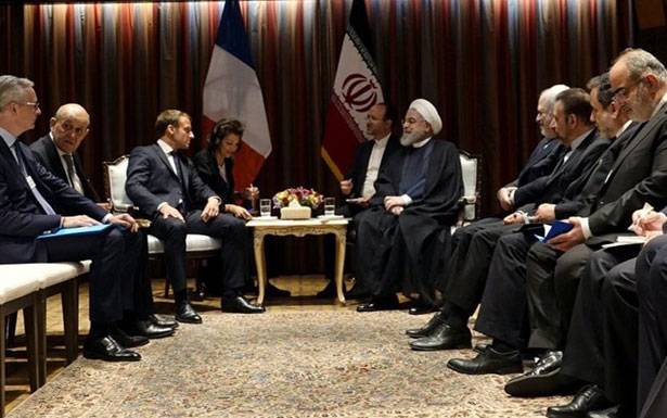 ماكرون يعلن عن تقدم بشأن ايران