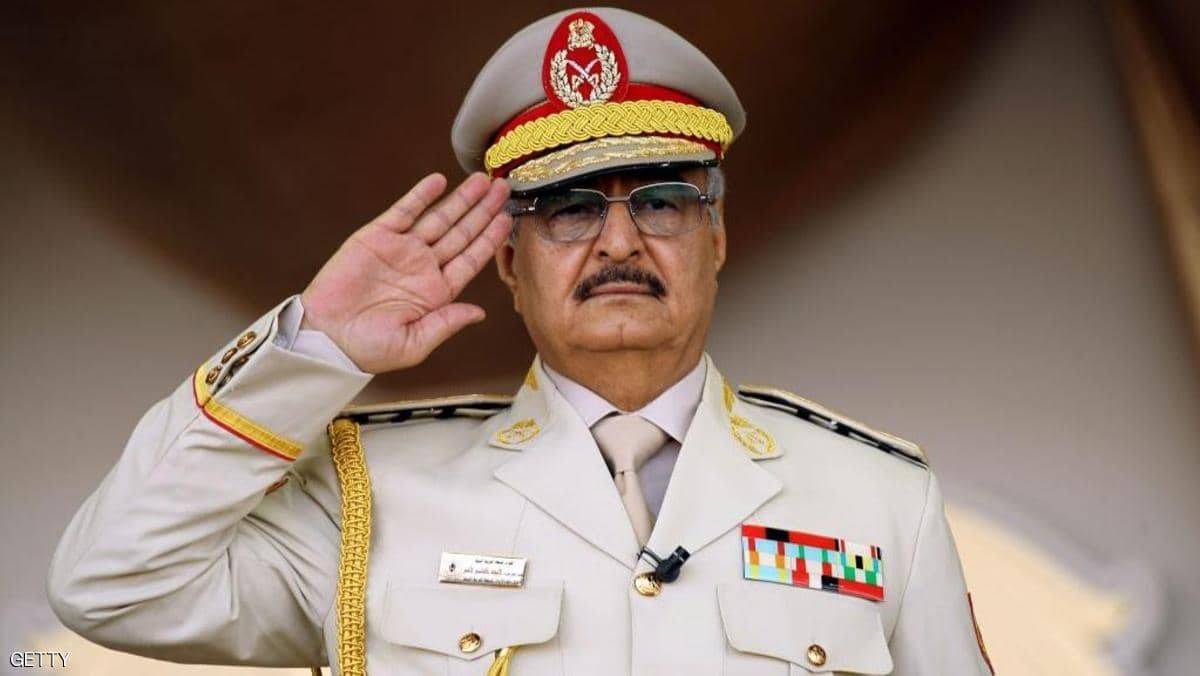 حفتر: العملية الديمقراطية تصطدم بمعارضة الإرهابيين