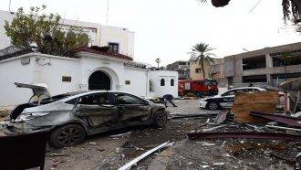 إصابة شخصين في تفجير سيارة مفخخة بمدينة الزاوية الليبية‎ (صور)